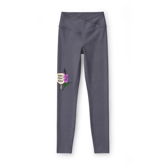 Floral ‘Mama Bear’ Leggings — Women’s Luxe Floral Activewear