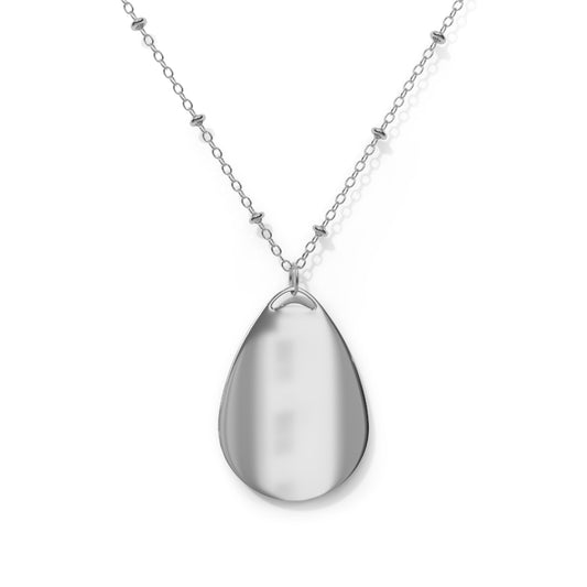 Oval Pickle Sister Necklace