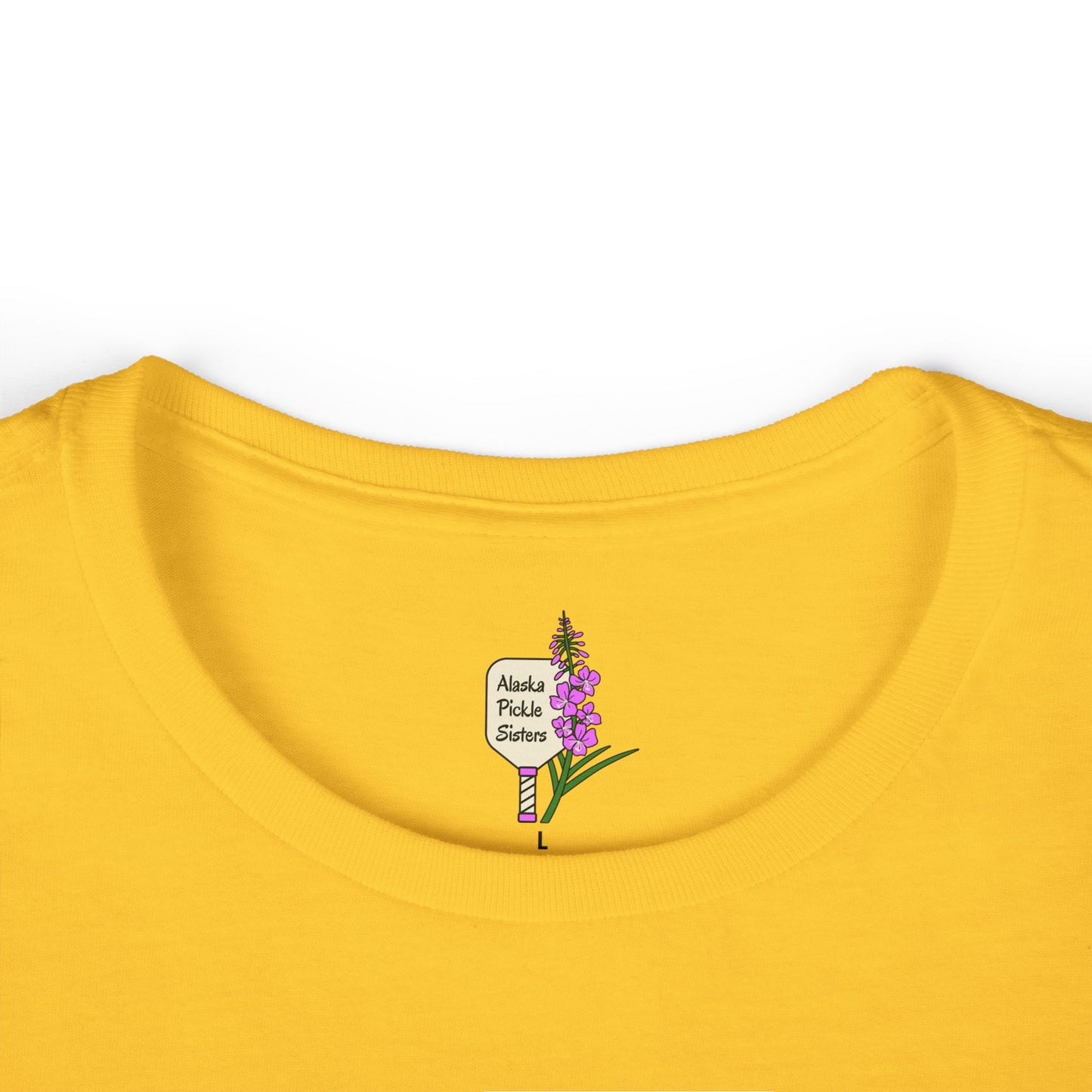 Pickle Sisters T‑Shirt — Alaska Floral Pickleball Tee
