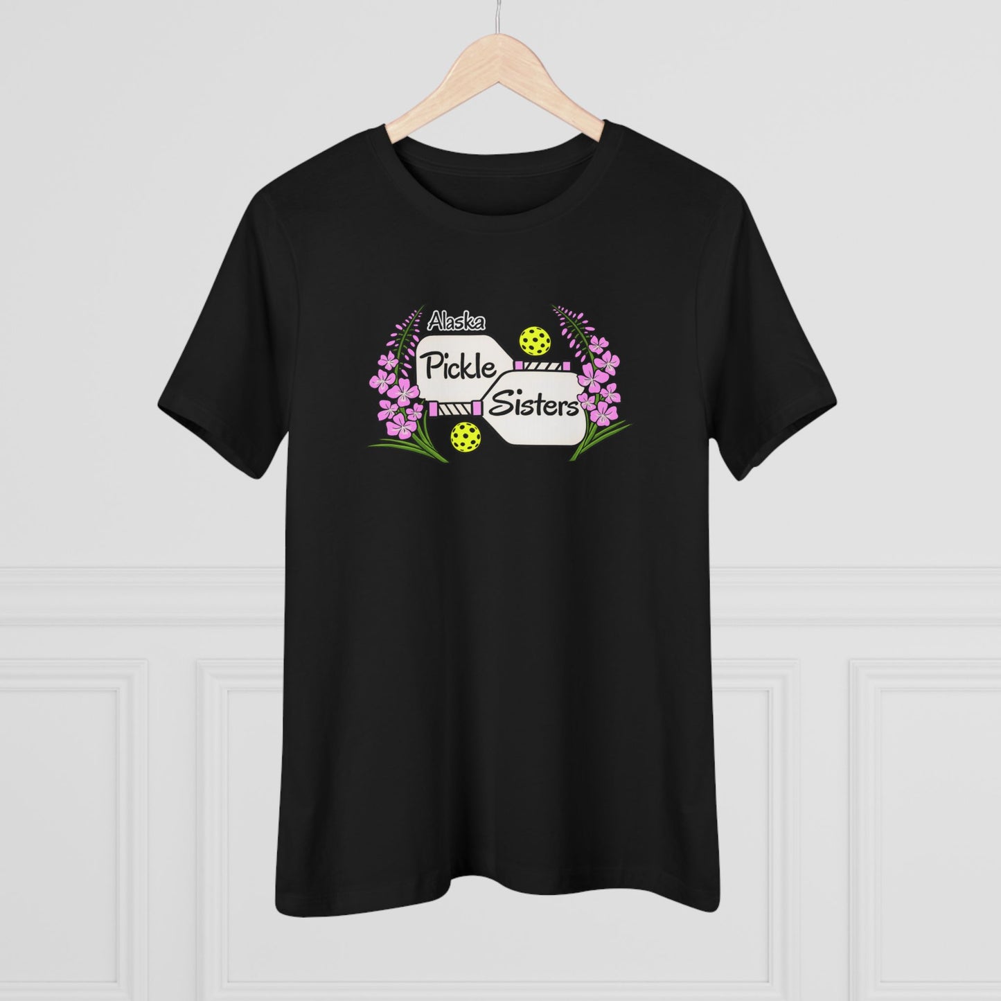 Alaska Pickle Sisters Tee — Logo Women's Cotton T-Shirt