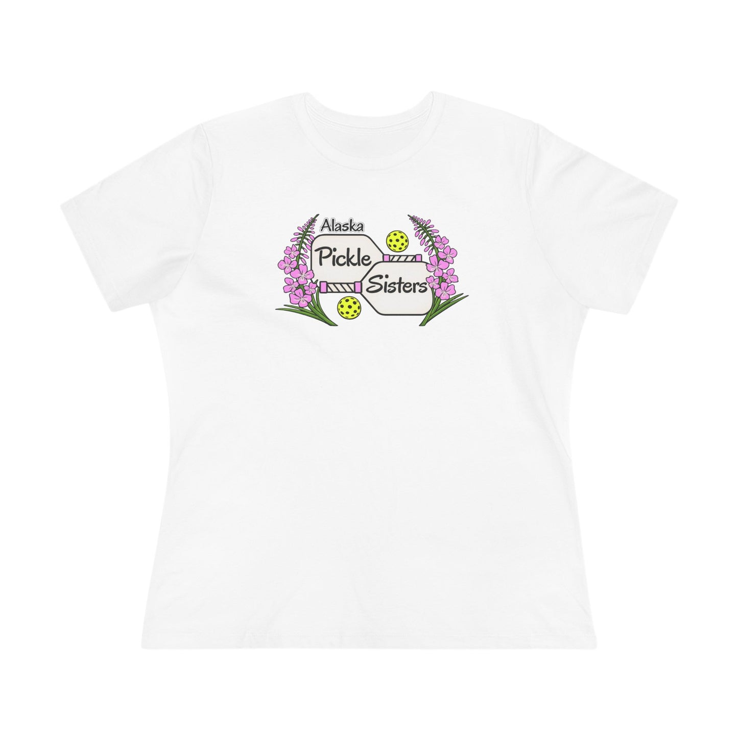 Alaska Pickle Sisters Tee — Logo Women's Cotton T-Shirt
