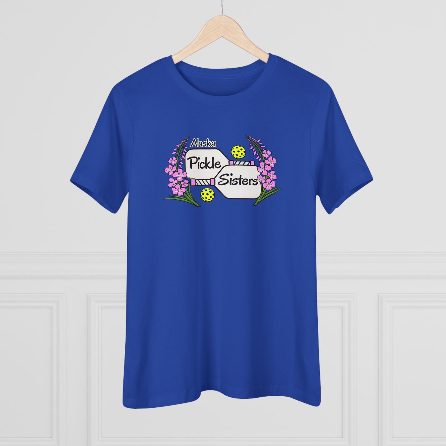 Alaska Pickle Sisters Tee — Logo Women's Cotton T-Shirt