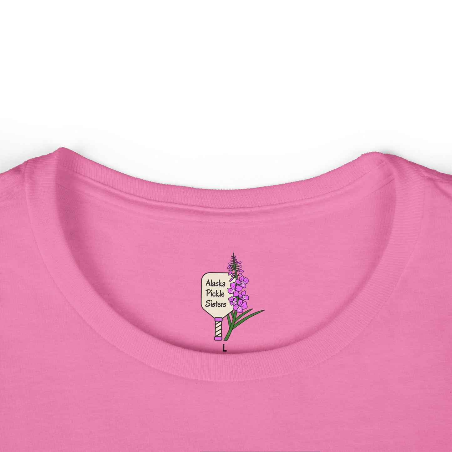 Pickle Sisters T‑Shirt — Alaska Floral Pickleball Tee
