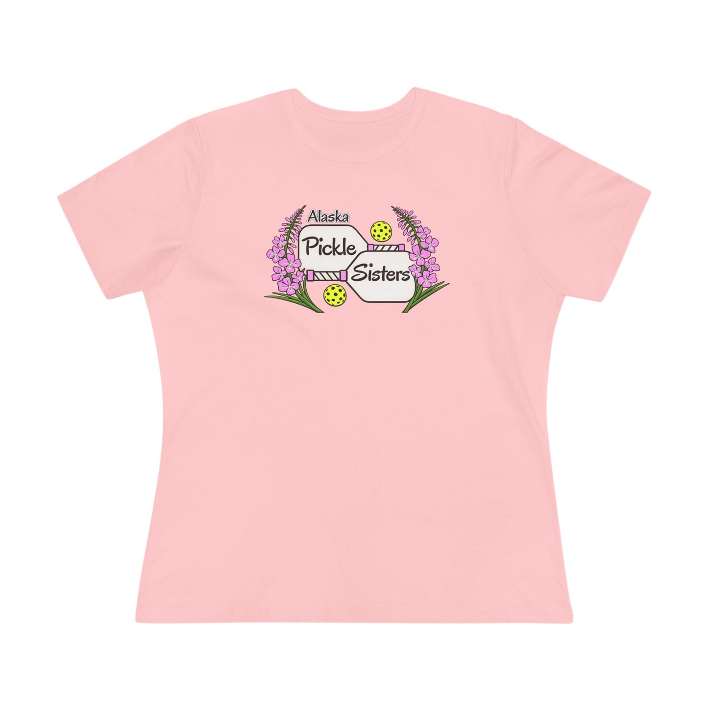 Alaska Pickle Sisters Tee — Logo Women's Cotton T-Shirt
