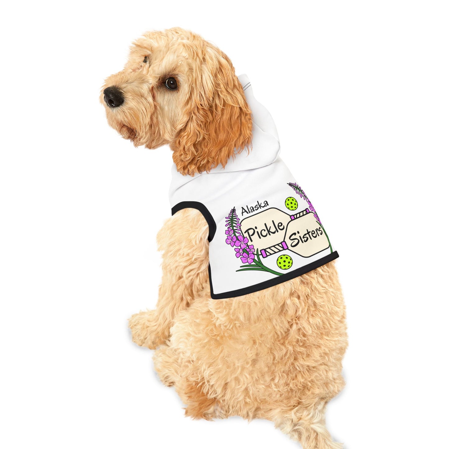 Pickle Sisters Pet Hoodie