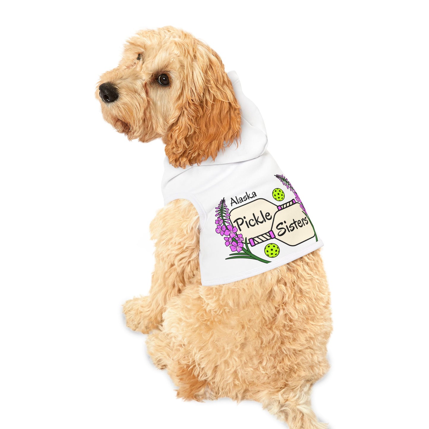 Pickle Sisters Pet Hoodie