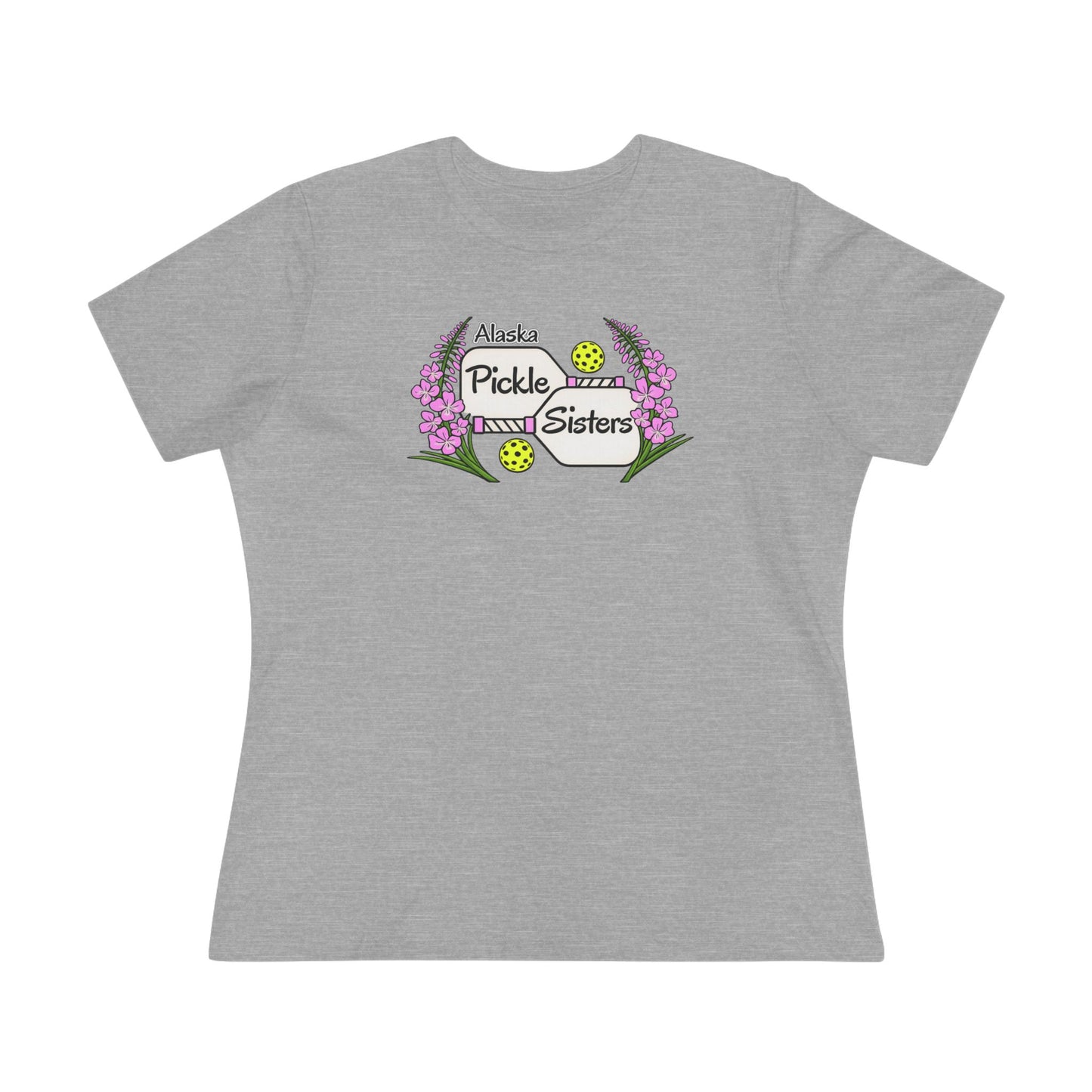 Alaska Pickle Sisters Tee — Logo Women's Cotton T-Shirt
