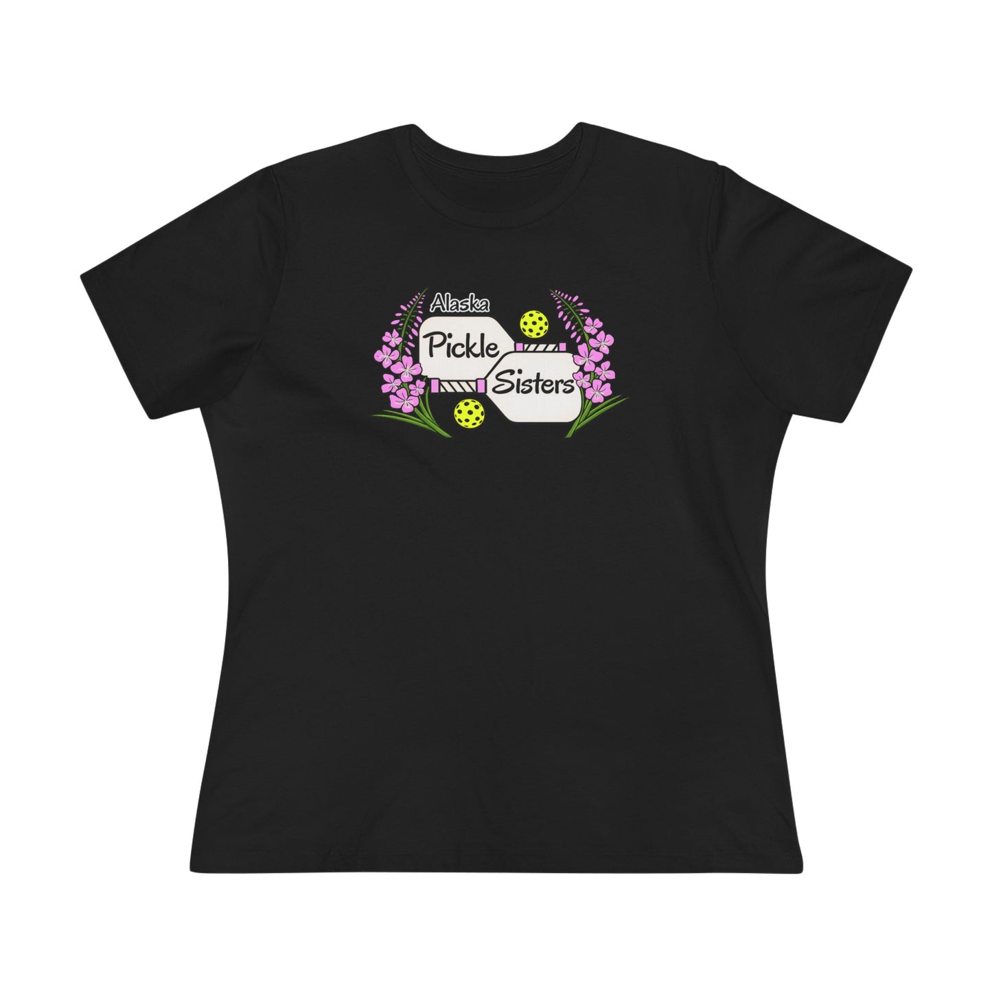 Alaska Pickle Sisters Tee — Logo Women's Cotton T-Shirt
