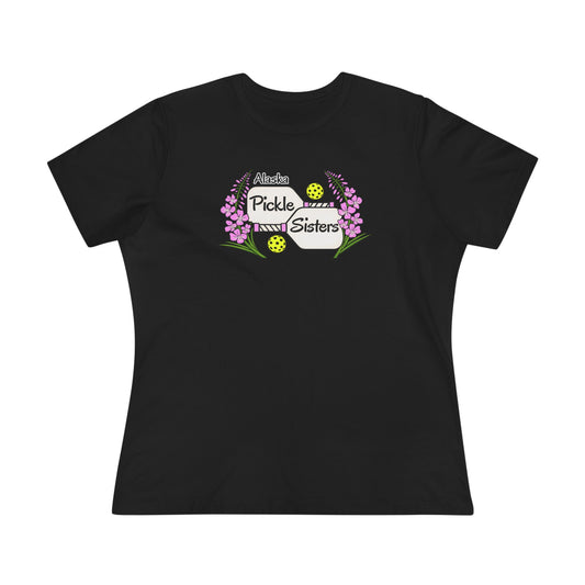 Alaska Pickle Sisters Tee — Logo Women's Cotton T-Shirt