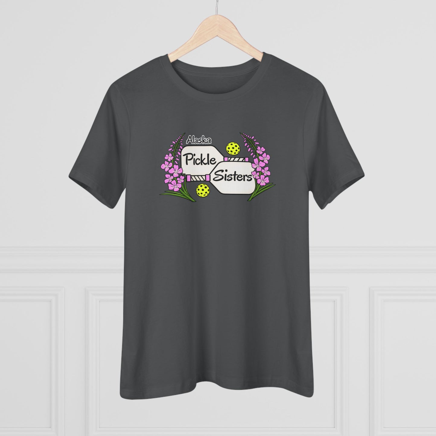 Alaska Pickle Sisters Tee — Logo Women's Cotton T-Shirt