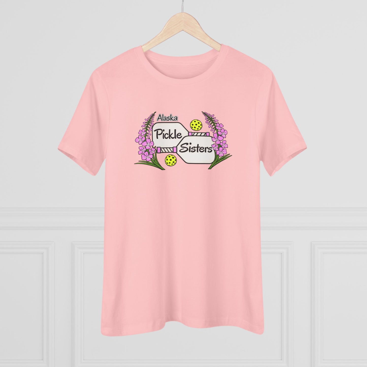 Alaska Pickle Sisters Tee — Logo Women's Cotton T-Shirt