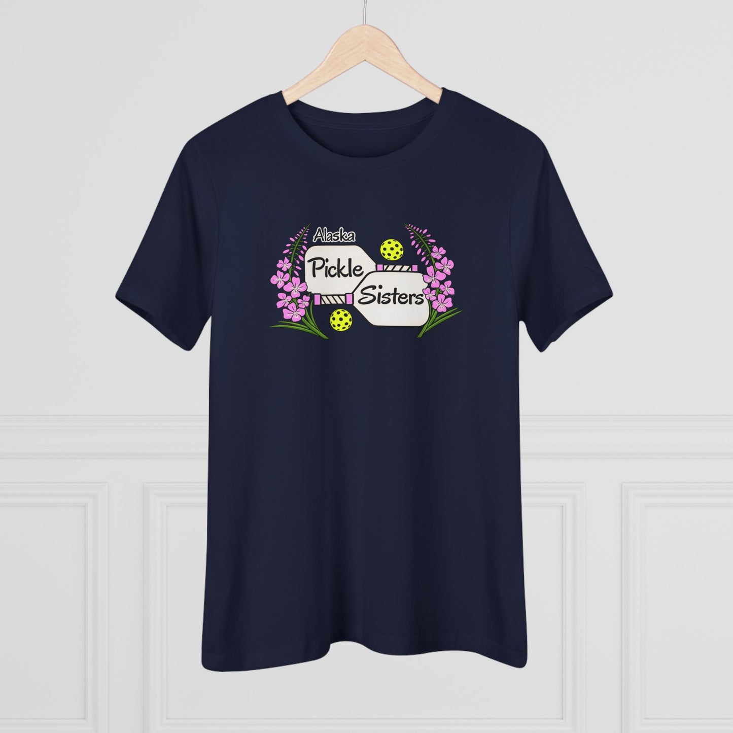 Alaska Pickle Sisters Tee — Logo Women's Cotton T-Shirt