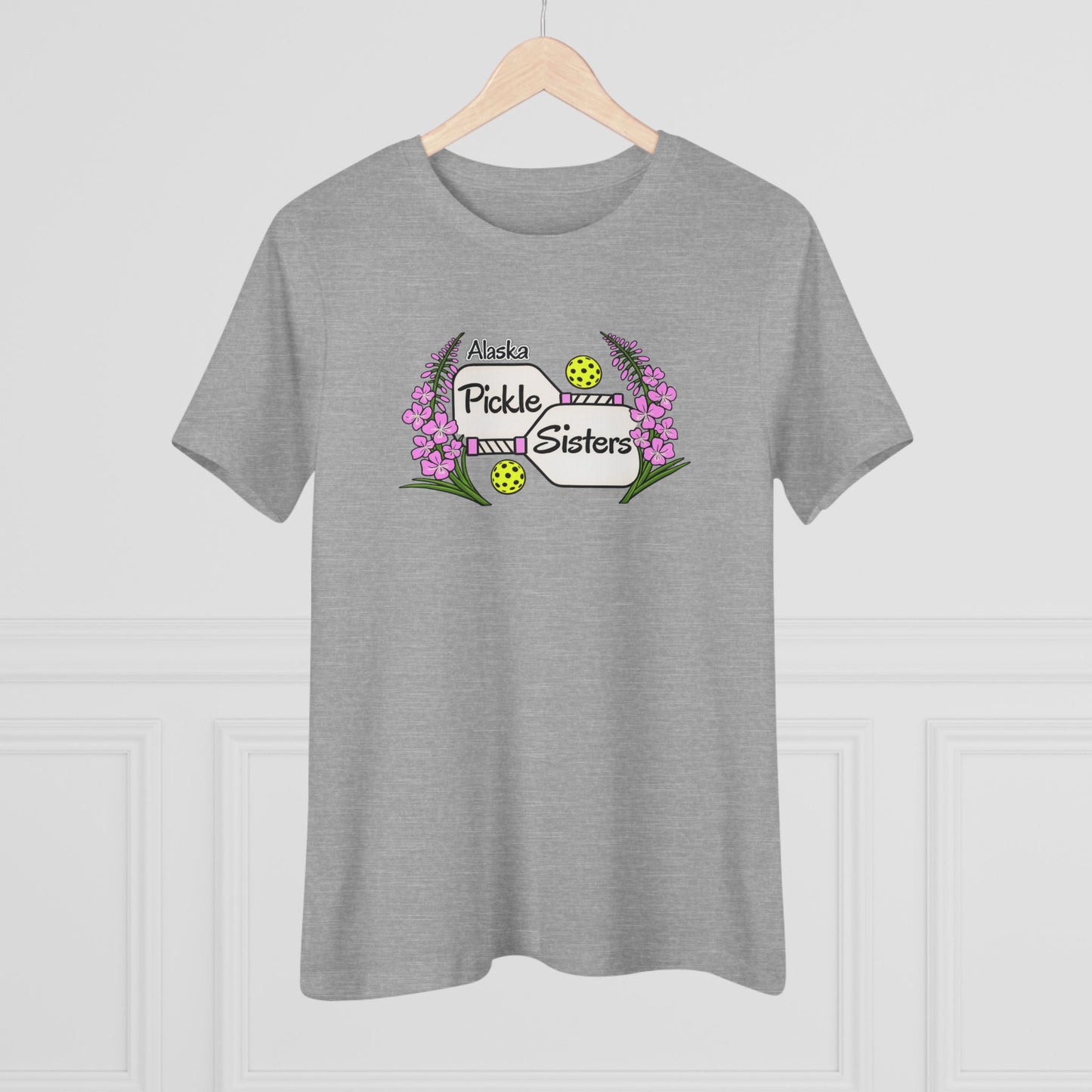 Alaska Pickle Sisters Tee — Logo Women's Cotton T-Shirt