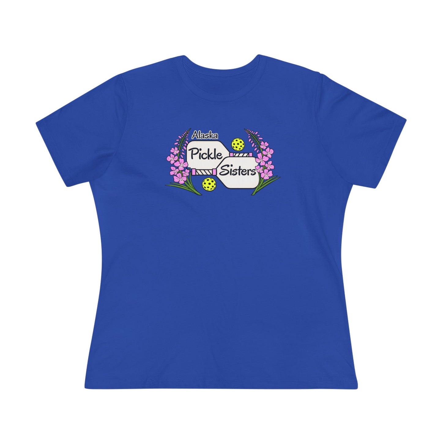 Alaska Pickle Sisters Tee — Logo Women's Cotton T-Shirt