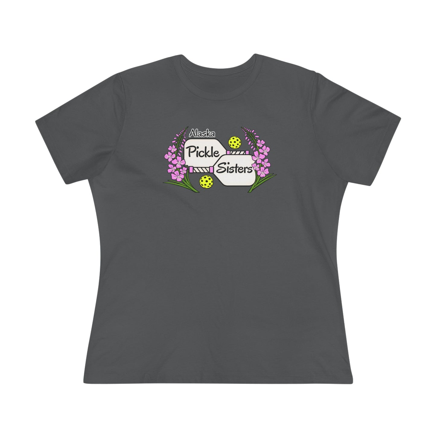 Alaska Pickle Sisters Tee — Logo Women's Cotton T-Shirt