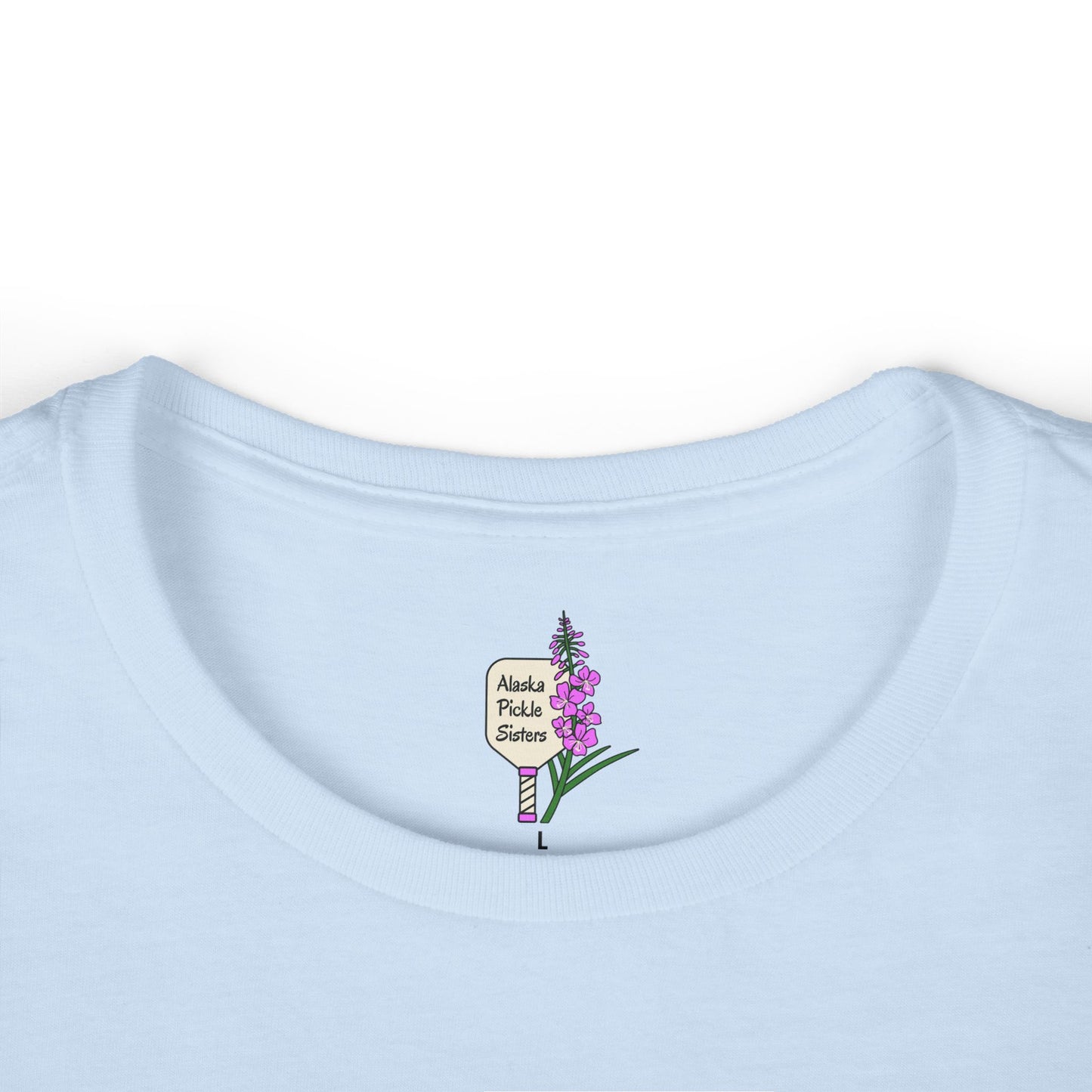 Pickle Sisters T‑Shirt — Alaska Floral Pickleball Tee