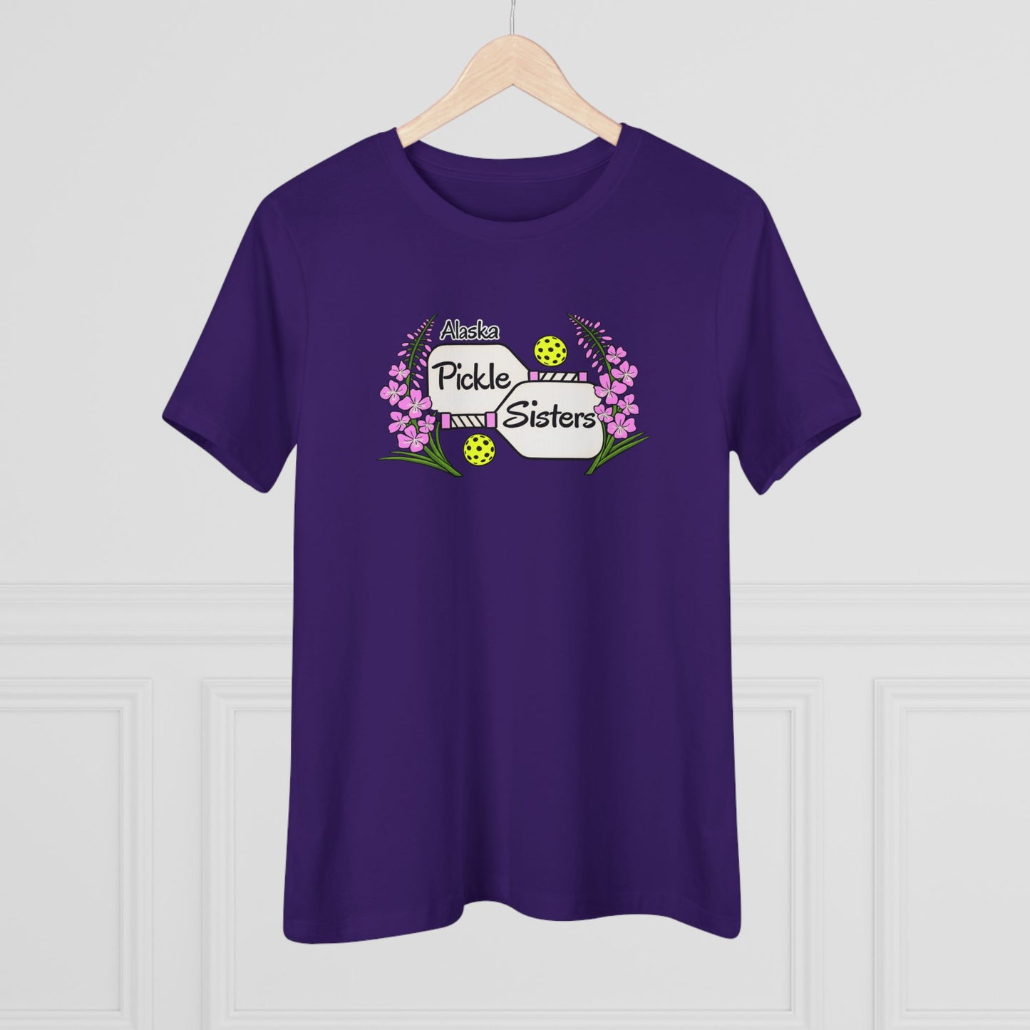 Alaska Pickle Sisters Tee — Logo Women's Cotton T-Shirt
